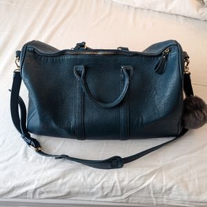 Sole Society vegan leather weekender duffel bag